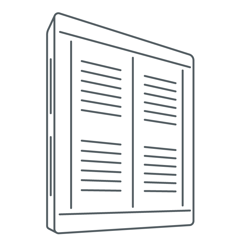 Icon US-standard industrial pallets